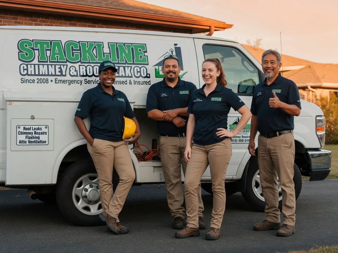 Chimney flashing repair company in Fall River, KS